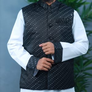 Exclusive Sherwani Katan Koti Panjabi Set 02