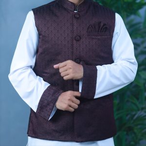 Exclusive Sherwani Katan Koti Panjabi Set 04