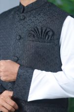 Exclusive Sherwani Katan Koti Panjabi Set 10 - Image 2